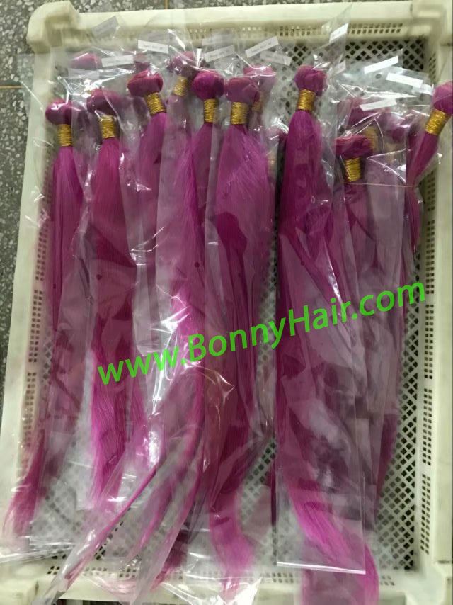 100% Human Remy Hair Machine Made Hair Weave--217