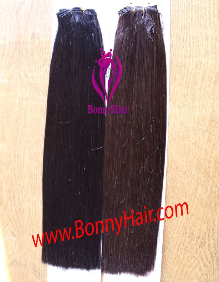 100% Virgin Human Remy Hair Hand Tied Hair Weave--80