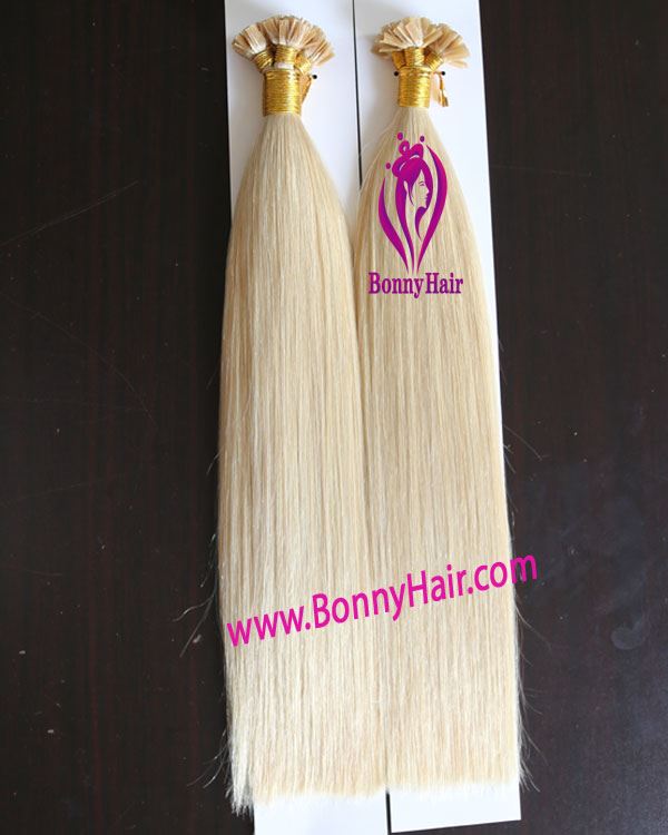 100% Virgin Human Remy Hair Keratin Flat Tip Hair Extension--158