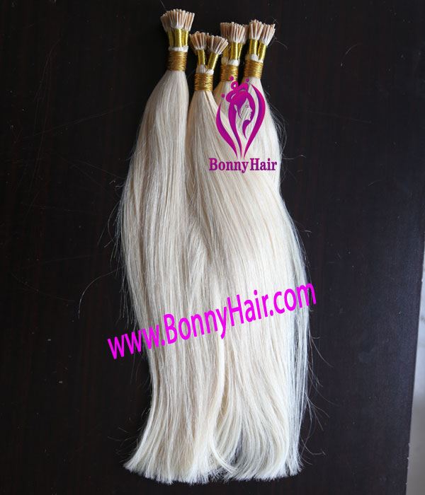 100% Human Remy Hair Keratin I Tip Hair Extension--167