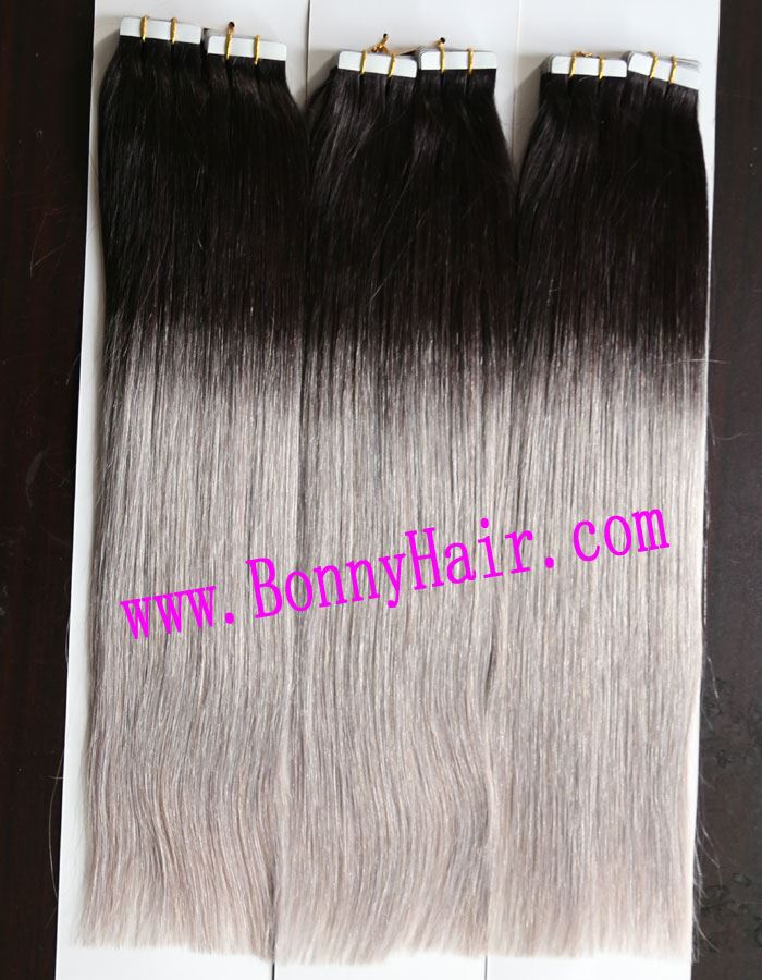 Human Remy Hair Tape Hair Extension--63