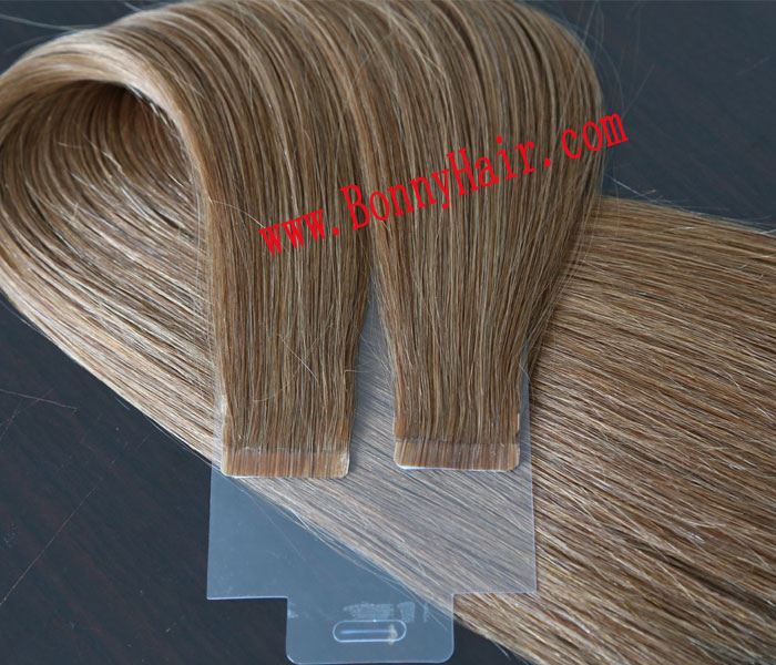 Human Remy Hair Pre-taped Hair Extension--67