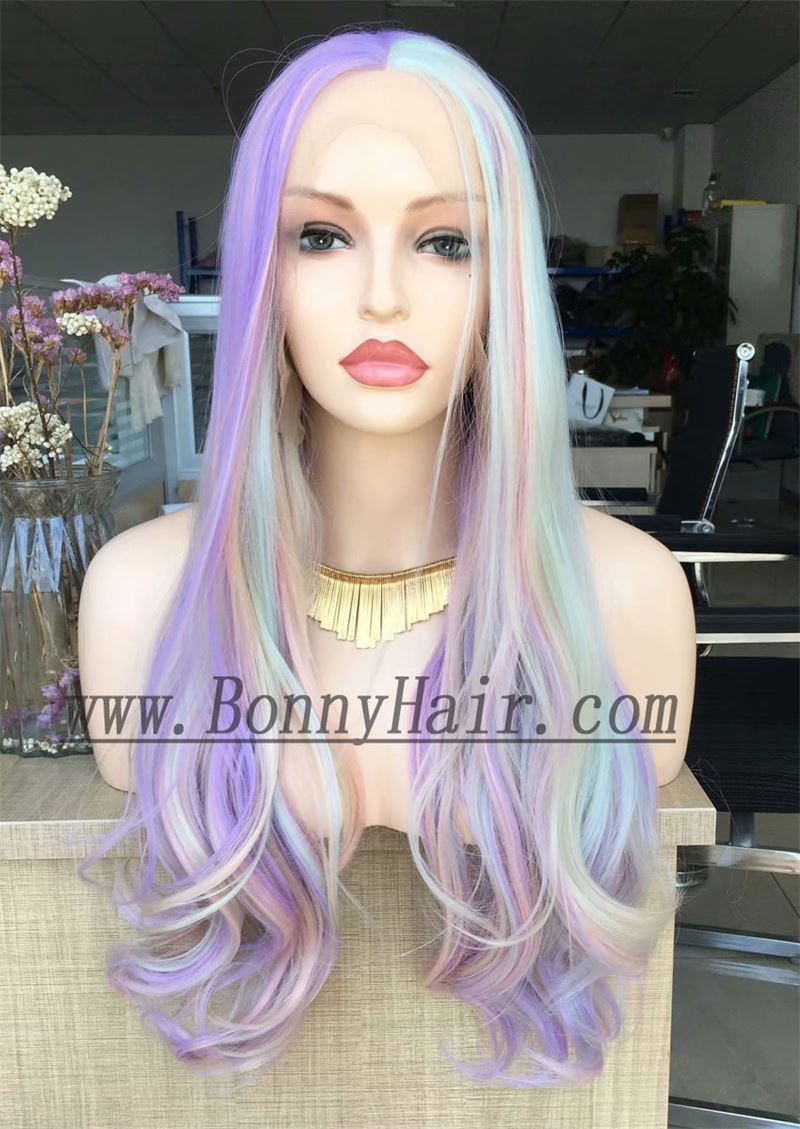 Heat Resistant Synthetic Hair Lace Front Wig