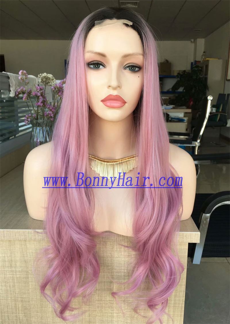 Heat Resistant Synthetic Hair Lace Front Wig