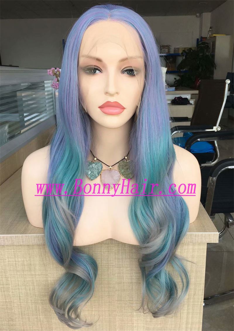 Heat Resistant Synthetic Hair Lace Front Wig