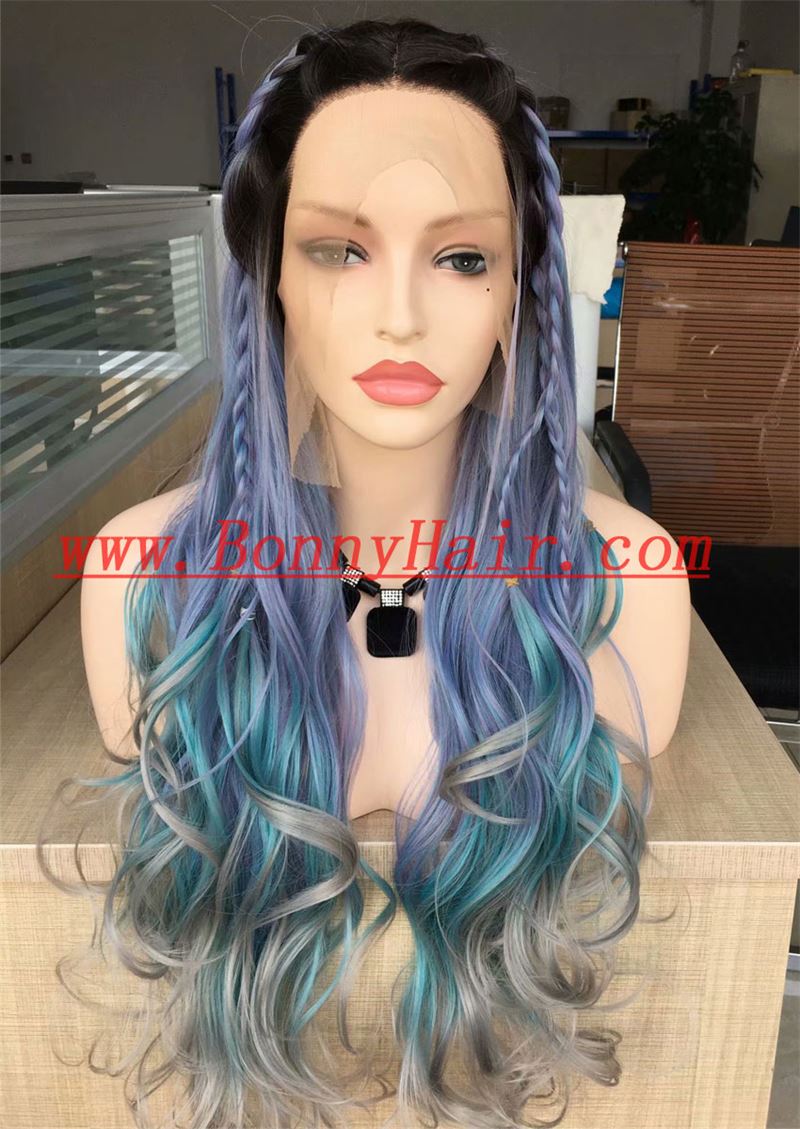 Heat Resistant Synthetic Hair Lace Front Wig