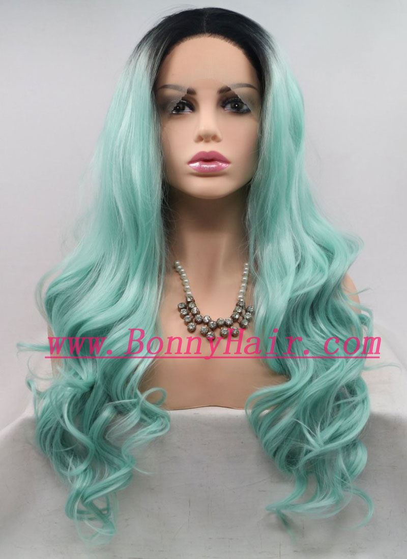 Heat Resistant Synthetic Hair Front Lace Wig