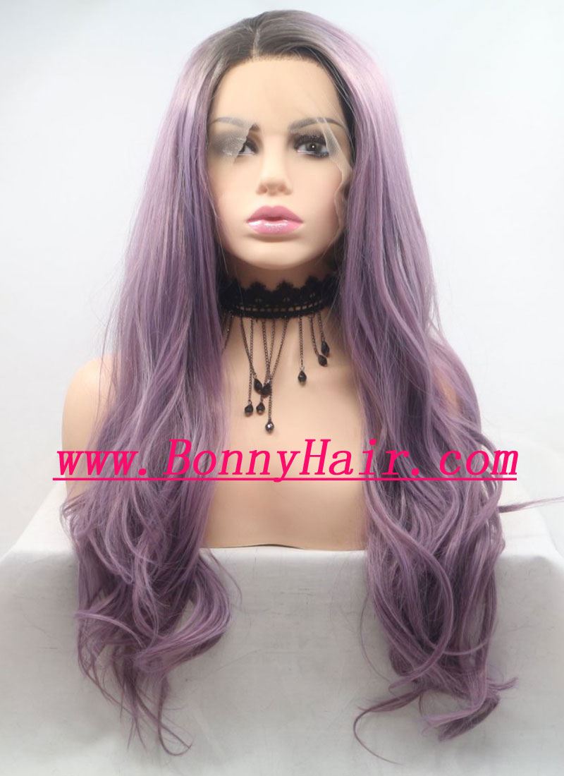 Heat Resistant Syntheitc Hair Front Lace Wig