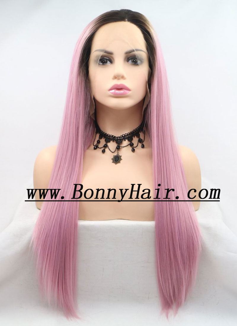 Heat Resistant Synthetic Hair Front Lace Wig