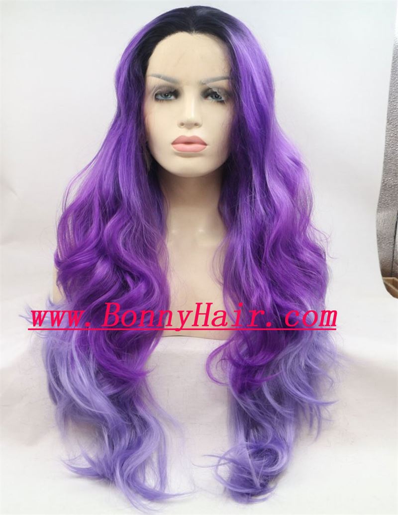 Heat Resistant Synthetic Hair Front Lace Wig