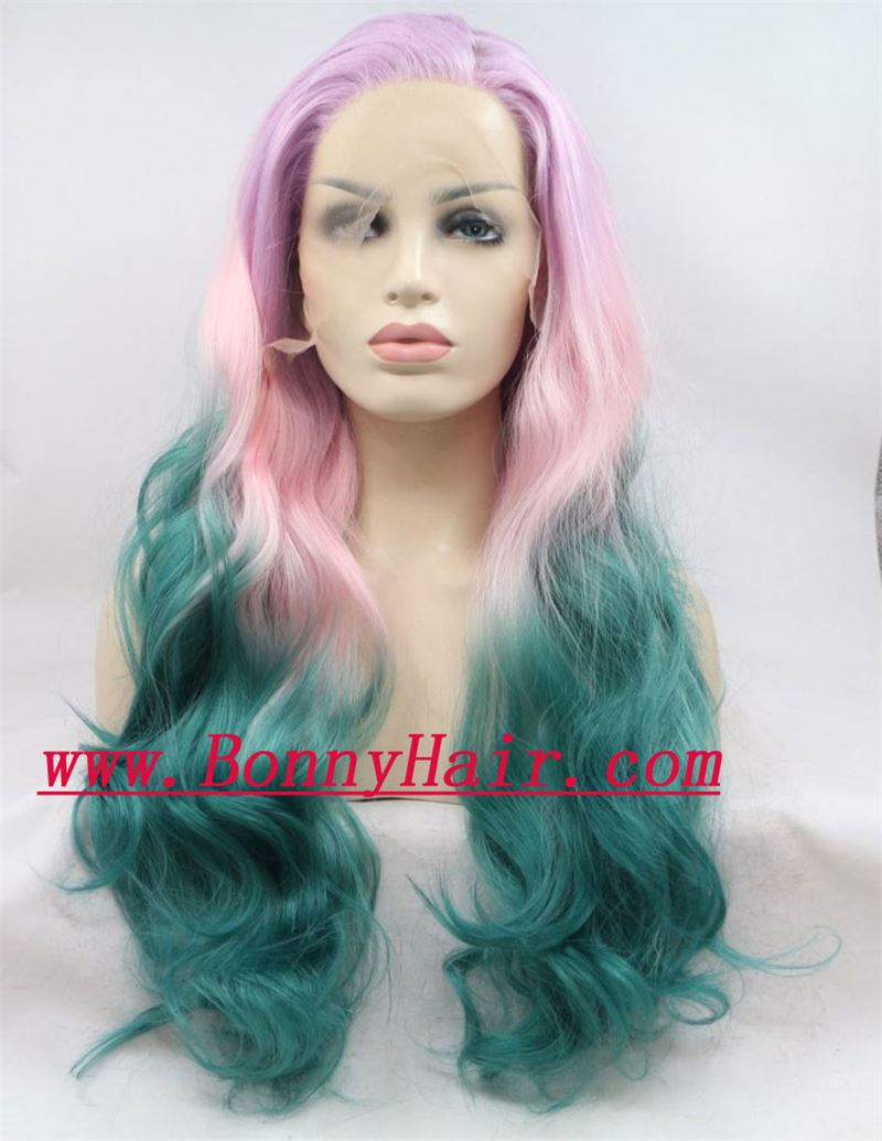 Heat Resistand Synthetic Hair Front Lace Wig