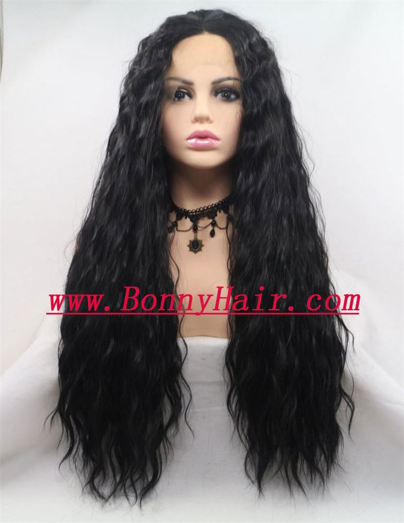 Heat Resistant Synthetic Hair Front Lace Wig