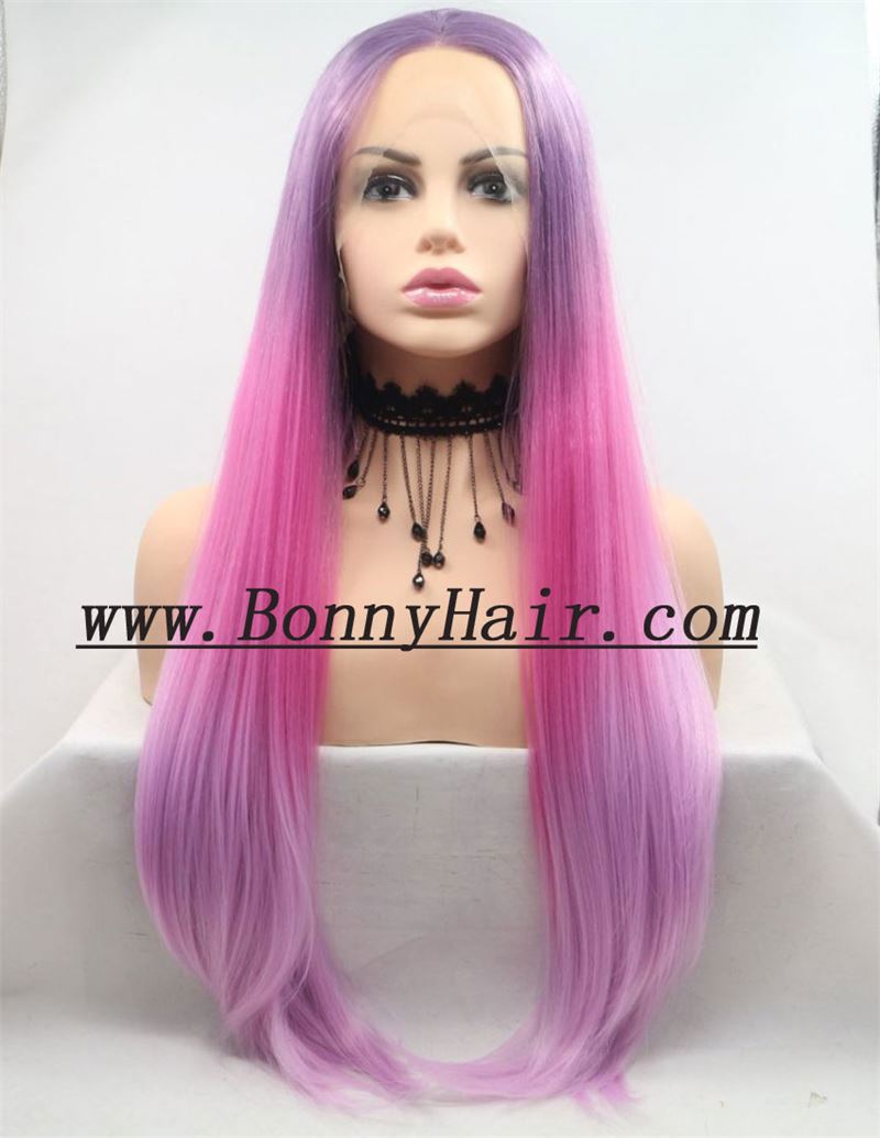 Heat Resistant Synthetic Hair Front Lace Wig