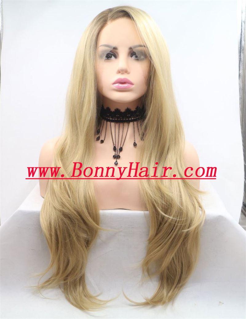 Heat Resistant Synthetic Hair Front Lace Wig