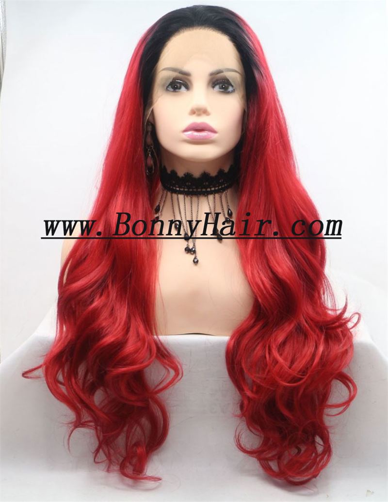 Heat Resistand Synthetic Hair Front Lace Wig