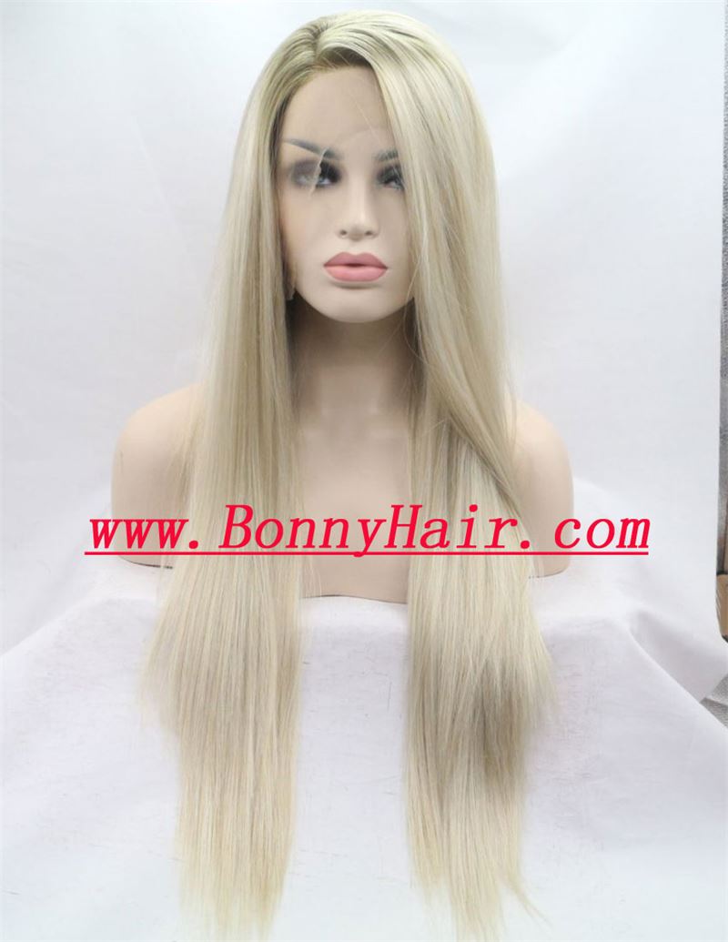 Heat Resistant Synthetic Hair Front Lace Wig