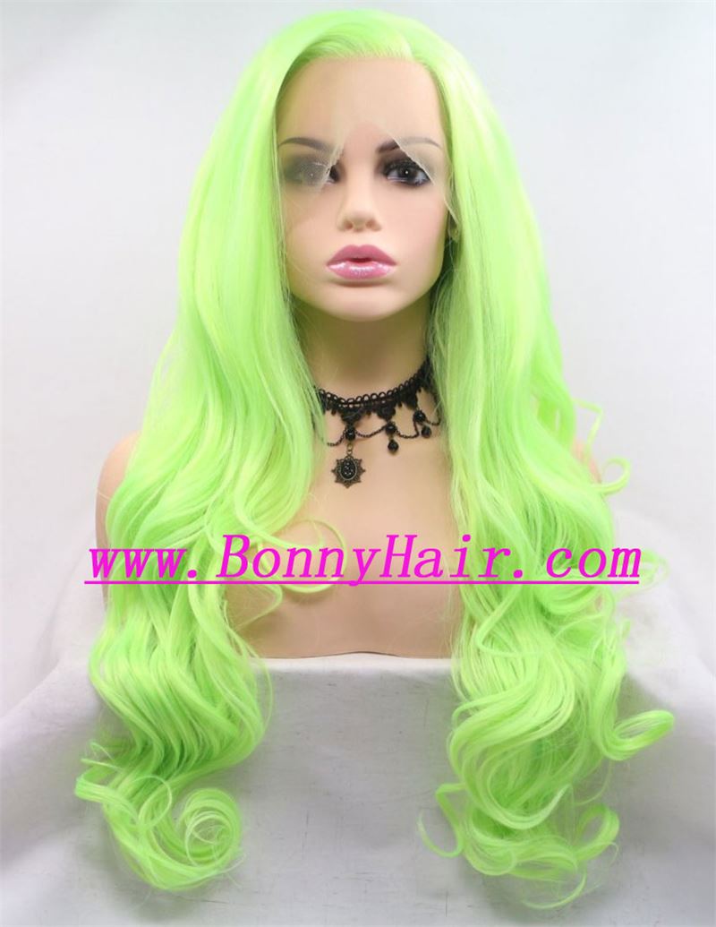 Heat Resistant Synthetic Hair Front Lace Wig