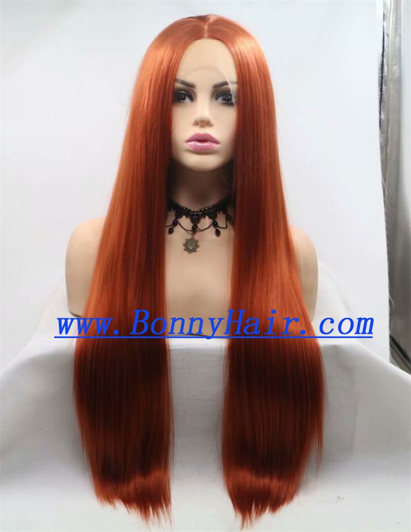 Heat Resistant Synthetic Hair Front Lace Wig