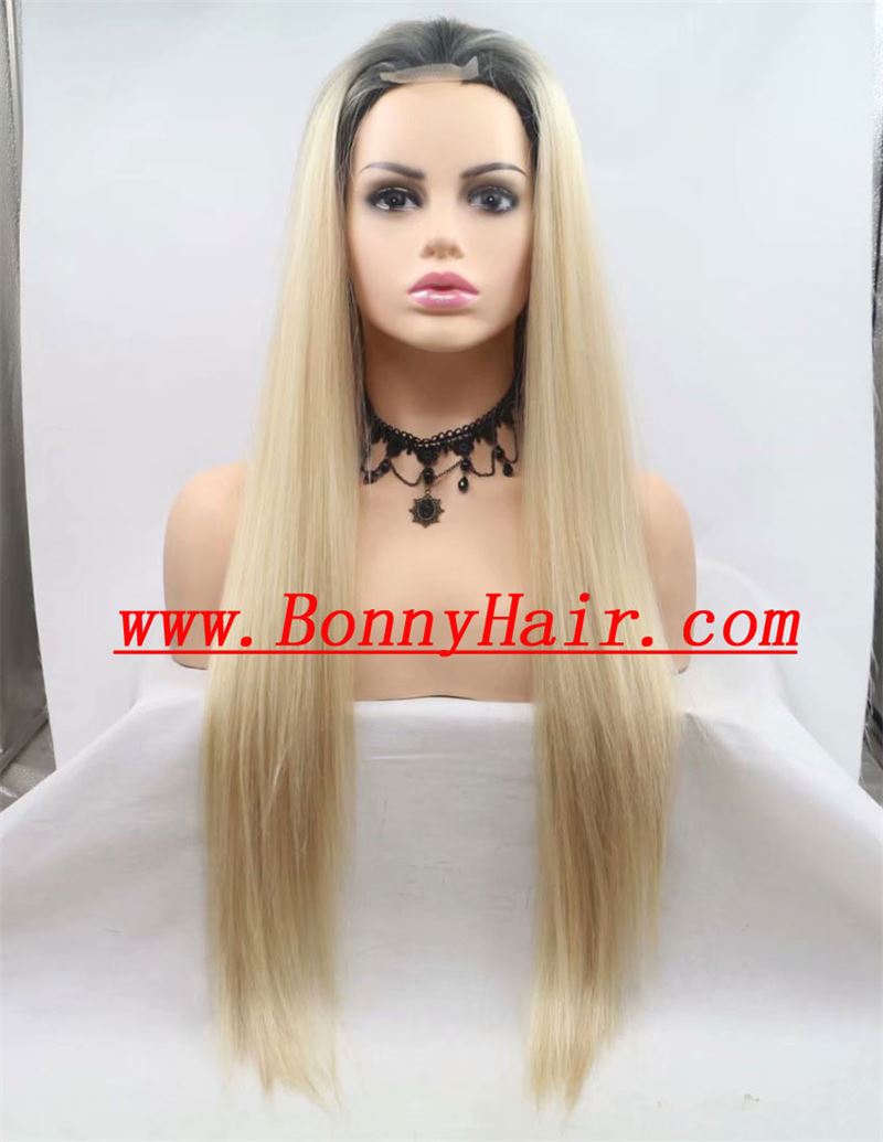 Heat Resistant Synthetic Hair Front Lace Wig