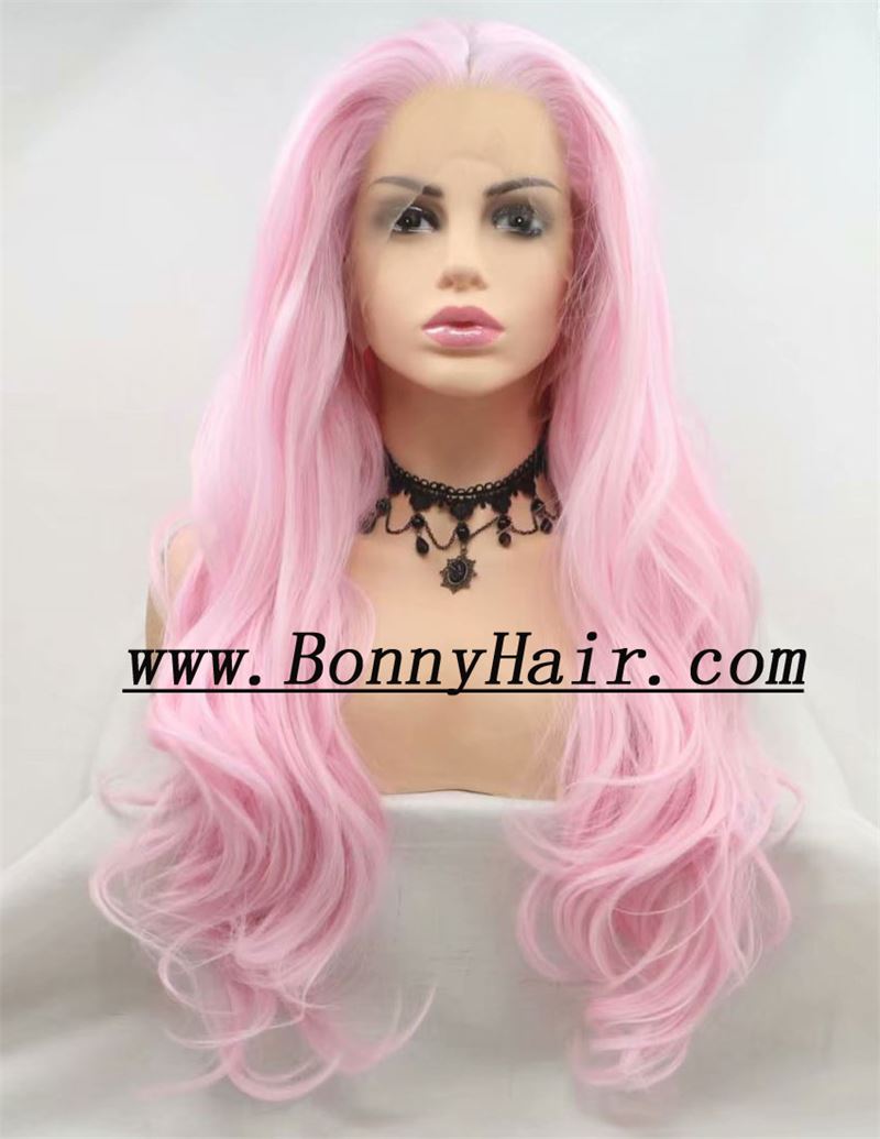 Heat Resistant Synthetic Hair Front Lace Wig