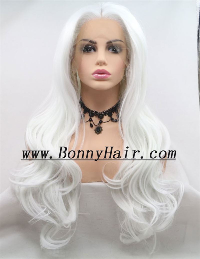 Heat Resistant Synthetic Hair Front Lace Wig