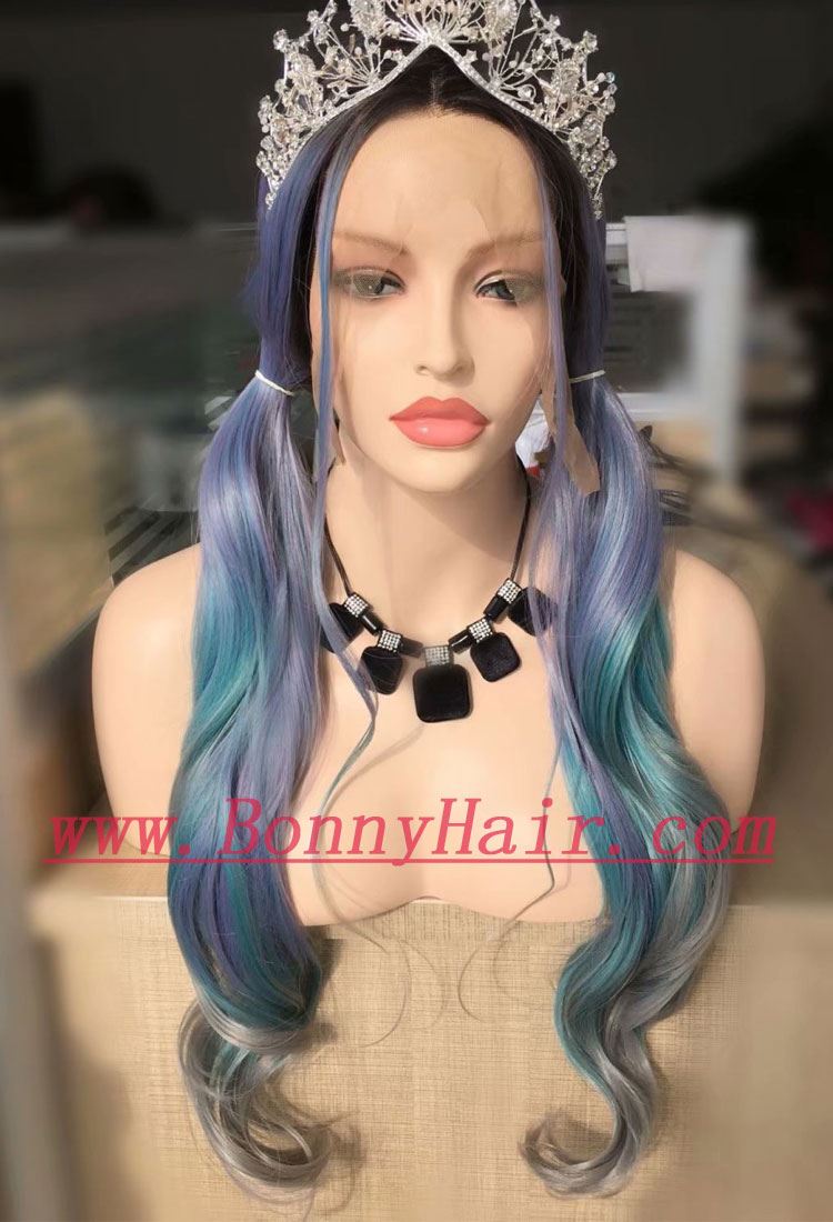 Heat Resistant Synthetic Hair Front Lace WIg
