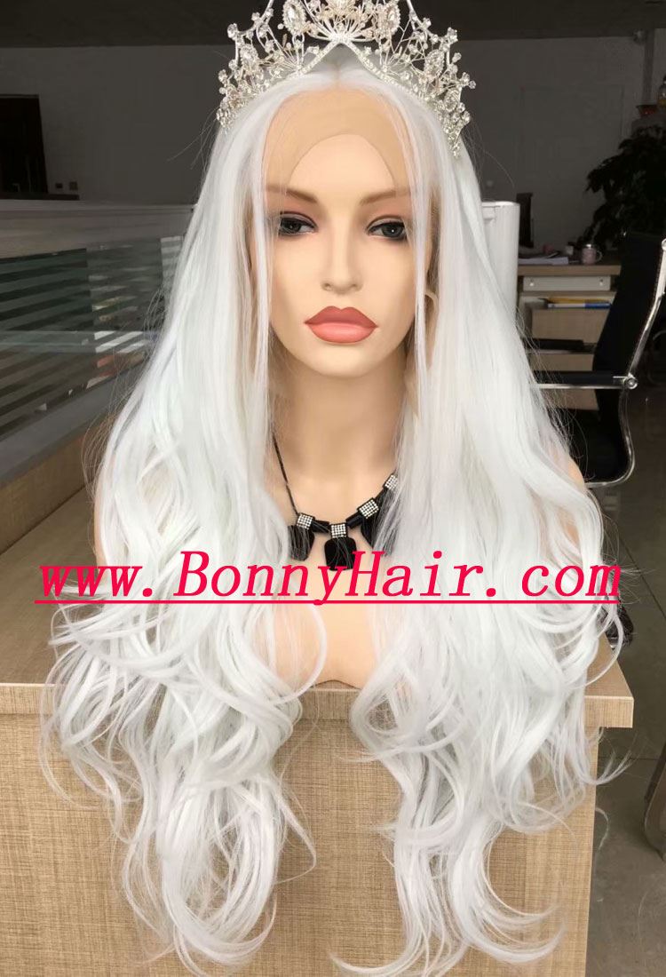 Heat Resistant Synthetic Hair Front Lace Wig