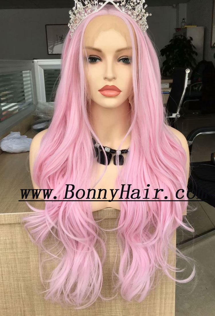 Heat Resistant Synthetic Hair Front Lace Wig