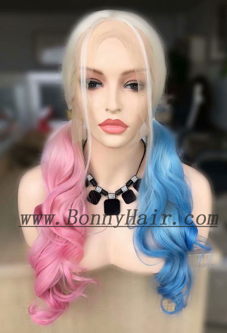 Heat Resistant Synthetic Hair Front Lace Wig