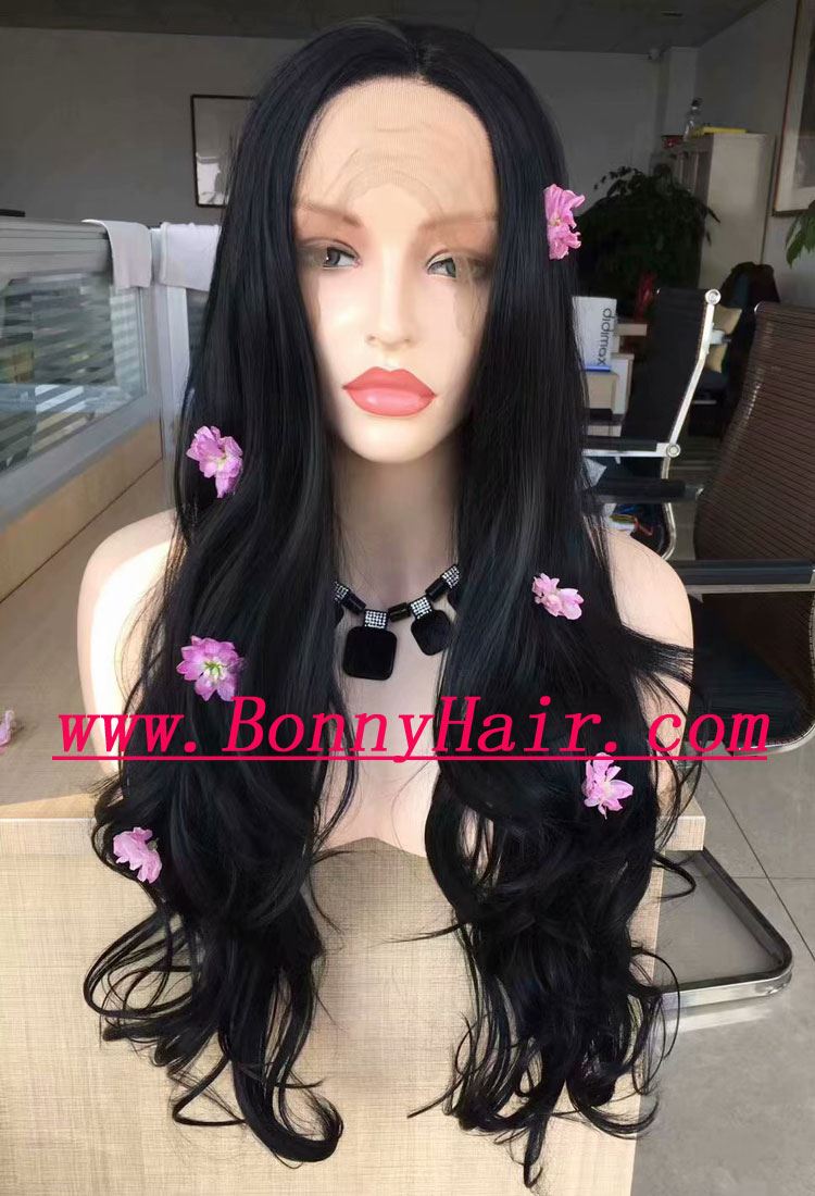 Heat Resistant Synthetic Hair Front Lace Wig