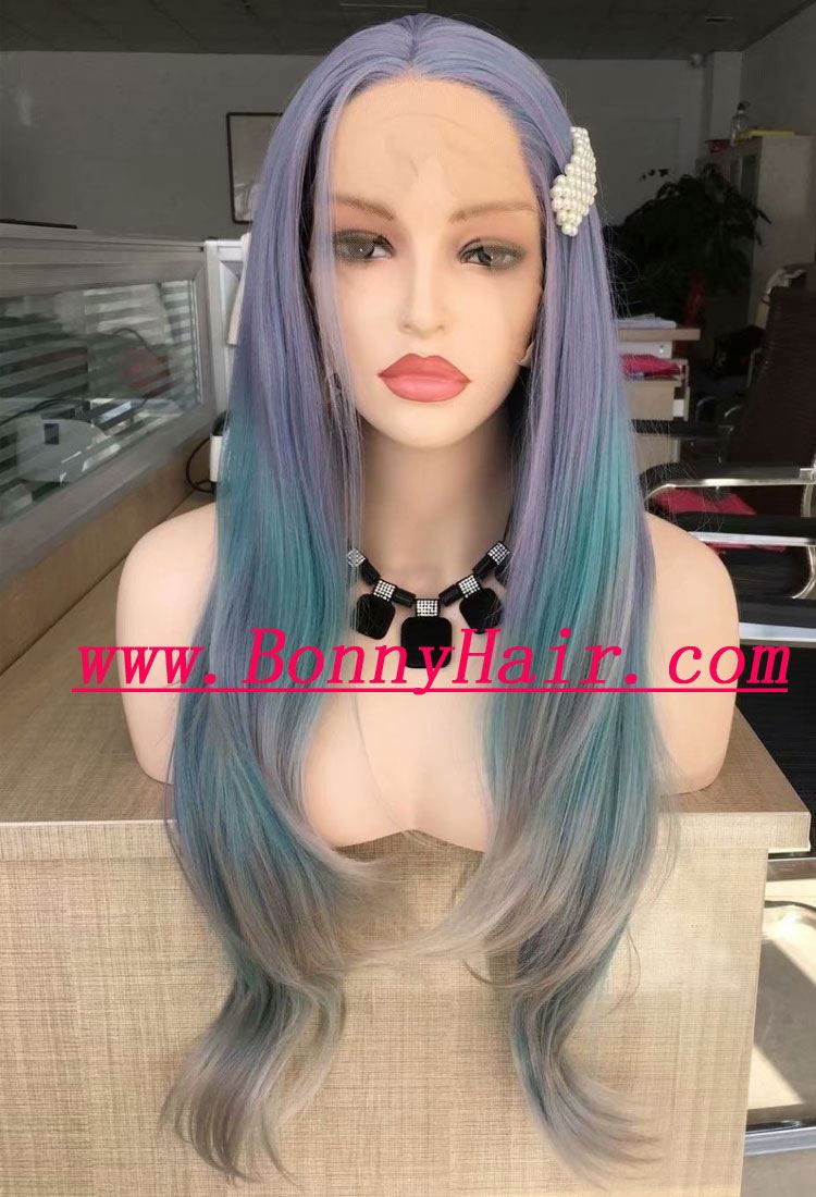 Heat Resistant Synthetic Hair Front Lace Wig