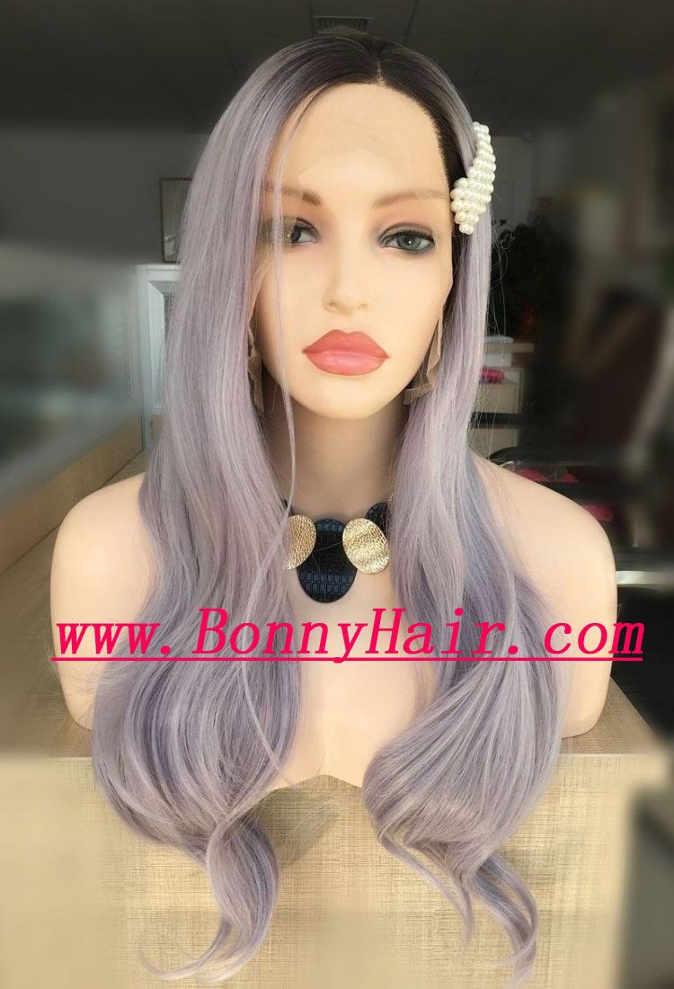 Heat Resistant Synthetic Hair Front Lace Wig