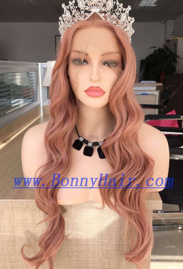 Heat Resistant Synthetic Hair Front Lace Wig