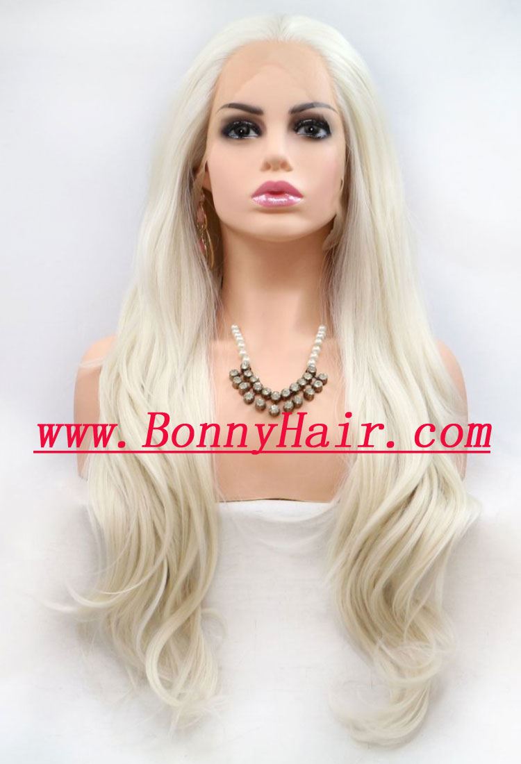 Heat Resistant Synthetic Hair Front Lace Wig