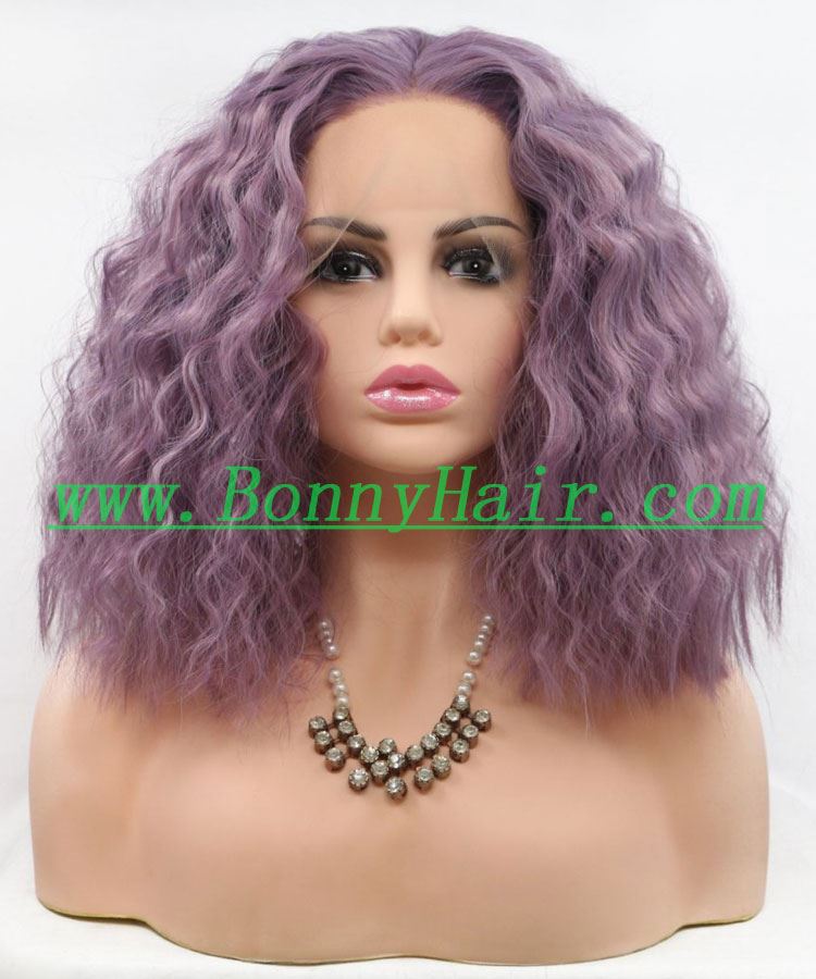 Heat Resistant Synthetic Hair Front Lace Wig