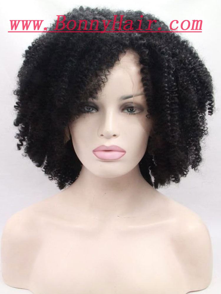 Heat Resisant Syntheitc Hair Front Lace Wig