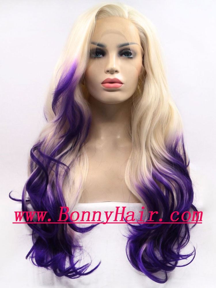 Heat Resistant Synthetic Hair Front Lace Wig