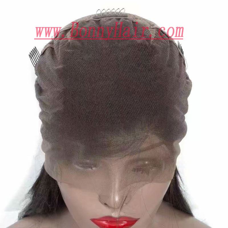 100% Virgin Remy Human Hair Full Lace Wig--82