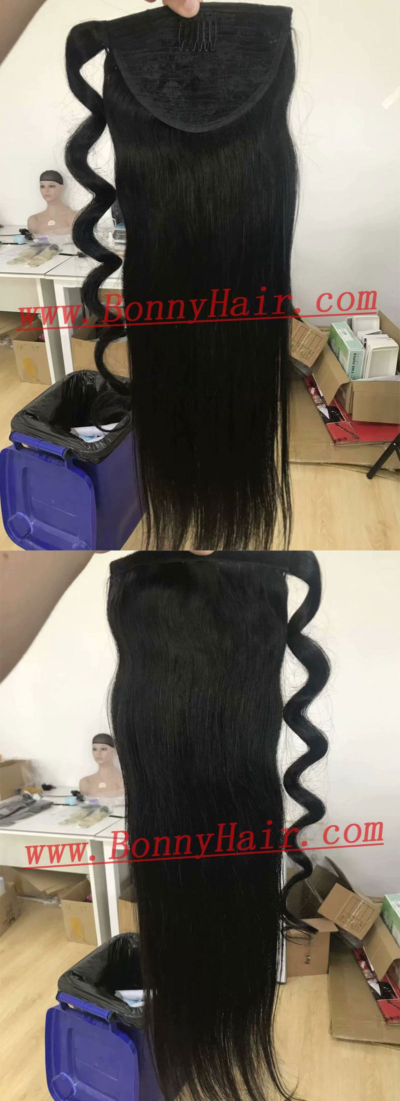 Ponytail Hair Extension 100% Virgin Human Remy Hair