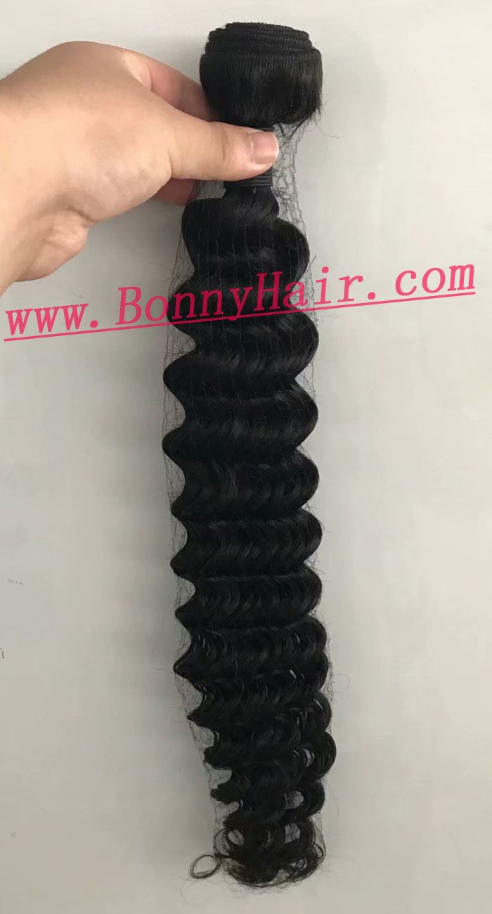 Water Wave Natural Color 100% Virgin Human Remy Hair