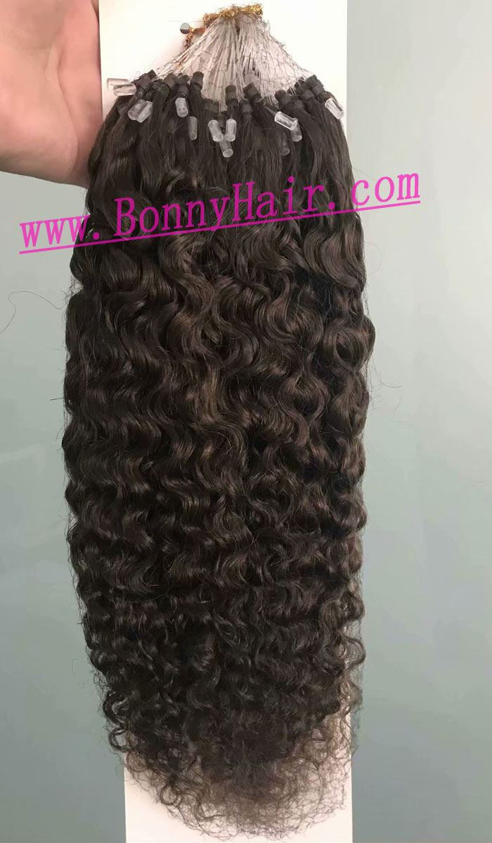 22" #6 Curly 100% Human Remy Hair