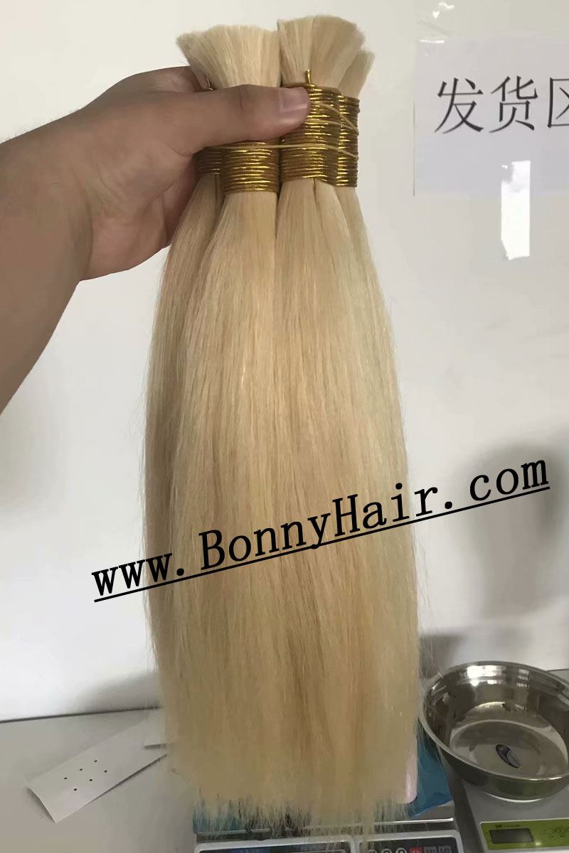 #613 12 inch Hair Bulk 100% Human Remy Hair