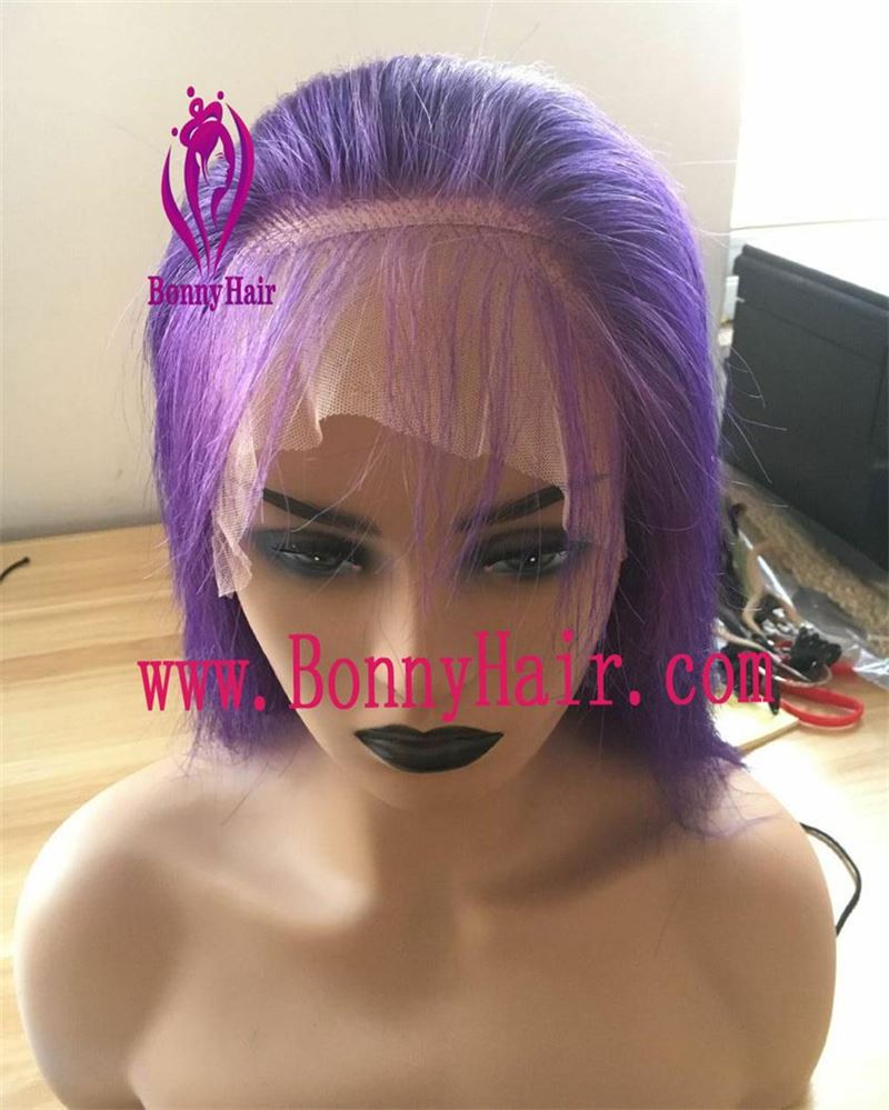 100% Virgin Human Remy Hair Full Lace Wig-80