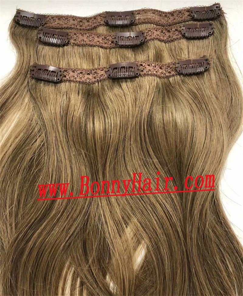 100% Human Remy Hair Clip In Hair Extension--39