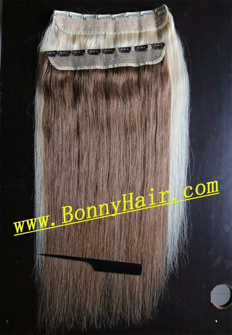 100% Human Remy Hair Clip In Hair Extension--41
